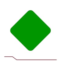 SN1-1 GREEN TRAIL BLAZER SIGN