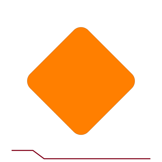 SN1-1 BLUE TRAIL BLAZER SIGN
