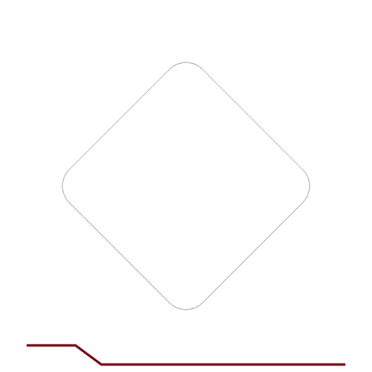 SN1-1 WHITE TRAIL BLAZER SIGN